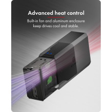 Obudowa IB-RD3720-CU3 RAID 2x2,5 / 3.5 SATA HDD Obudowa IB-RD3720-CU3 RAID 2x2,5 / 3.5 SATA HDD
