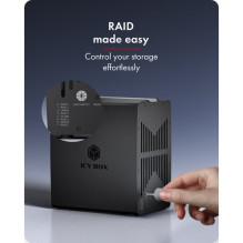 System RAID IB-RD3705-CU3 RAID-System for 5 HDDs