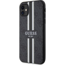 Guess "4G Printed Stripes MagSafe iPhone 11 / Xr" Black Guess "4G Printed Stripes MagSafe iPhone 11 / Xr" Black