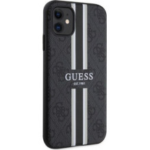 Guess "4G Printed Stripes MagSafe iPhone 11 / Xr" Black Guess "4G Printed Stripes MagSafe iPhone 11 / Xr" Black