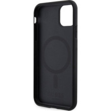 Guess "4G Printed Stripes MagSafe iPhone 11 / Xr" Black Guess "4G Printed Stripes MagSafe iPhone 11 / Xr" Black
