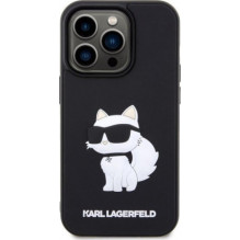 Karl Lagerfeld „Rubber Choupette 3D iPhone 14 Pro Max“ juodas Karl Lagerfeld „Rubber Choupette 3D iPhone 14 Pro Max“ juodas