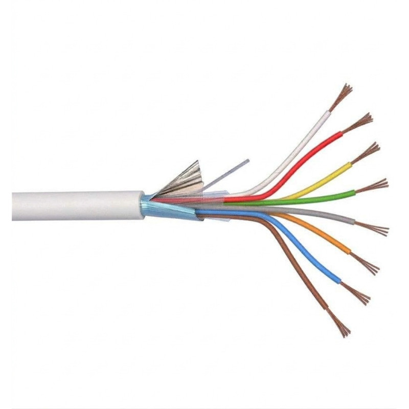 Protective cable CAVI FERMI 8x0.22 (Brazed, shielded, Eca, 100m)