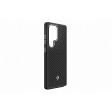 Telefono dėklas - Samsung FPS938PGABW Galaxy S25 Ultra Enzo aramidinis dėklas juodas sidabrinis Telefono dėklas - Samsung FPS938PGABW Galaxy S25 Ultra Enzo aramidinis dėklas juodas sidabrinis
