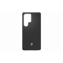 Telefono dėklas - Samsung FPS938PGABW Galaxy S25 Ultra Enzo aramidinis dėklas juodas sidabrinis Telefono dėklas - Samsung FPS938PGABW Galaxy S25 Ultra Enzo aramidinis dėklas juodas sidabrinis