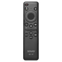 Televizoriaus nuotolinio valdymo pultas - SAVIO RC-27 juodas Televizoriaus nuotolinio valdymo pultas - SAVIO RC-27 juodas