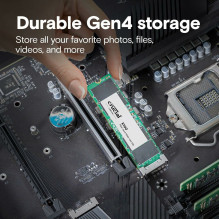 SSD 2TB Crucial M.2 (2280) E100 Gen4 NVMe PCIe intern retail SSD 2TB Crucial M.2 (2280) E100 Gen4 NVMe PCIe intern retail