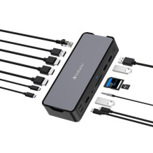 Verbatim 32171V Universal docking station USB-C Verbatim 32171V Universal docking station USB-C