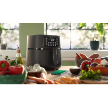 Karšto oro gruzdintuvė - Philips 5000 Series XXL Connected HD9285 / 90, 16 funkcijų, 6,25 kg Karšto oro gruzdintuvė - Philips 5000 Series XXL Connected HD9285 / 90, 16 funkcijų, 6,25 kg