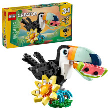 Konstruktorius - LEGO CREATOR 3 IN 1 31173 Tropiniai Gyvūnai Tukanas 225 vnt. Konstruktorius - LEGO CREATOR 3 IN 1 31173 Tropiniai Gyvūnai Tukanas 225 vnt.