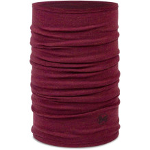 Buff Midweight Merino Wool Multifunctional scarf Red