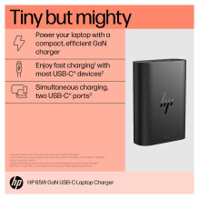 HP 65W GaN USB-C Laptop Charger power adapter / inverter HP 65W GaN USB-C Laptop Charger power adapter / inverter