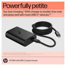 HP 65W GaN USB-C Laptop Charger power adapter / inverter HP 65W GaN USB-C Laptop Charger power adapter / inverter