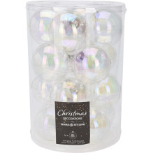 XMAS BALL 80MM 16PCS...