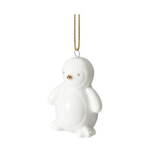 Eglutės žaisliukas ASL000020, baltas, porcelianas Eglutės žaisliukas ASL000020, baltas, porcelianas