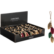 Christmas Tree toy ARB201560, various colours, glass