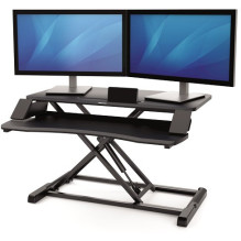 Fellowes Corsivo LT Sitz-Steh-Workstation Schwarz Fellowes Corsivo LT Sitz-Steh-Workstation Schwarz