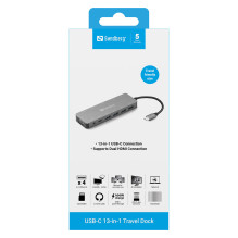 Sandberg 136-45 laptop dock / port replicator Sandberg 136-45 laptop dock / port replicator