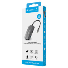 Sandberg 136-33 laptop dock / port replicator