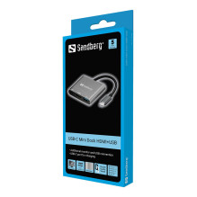 Sandberg 136-00 USB grafikos adapteris