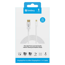 Sandberg 509-17 DisplayPort kabelis Sandberg 509-17 DisplayPort kabelis