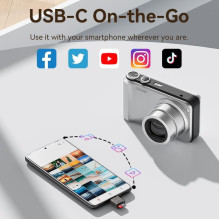 ATMINTIES SKAITYTUVAS USB-C / MICROSD CLMH0 VENTION