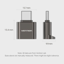 ATMINTIES SKAITYTUVAS USB-C / MICROSD CLMH0 VENTION