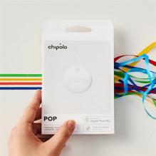 Bluetooth Sekiklis - Chipolo POP, Vietos Stebėjimas, Keičiamas Akumuliatorius, Baltas Bluetooth Sekiklis - Chipolo POP, Vietos Stebėjimas, Keičiamas Akumuliatorius, Baltas