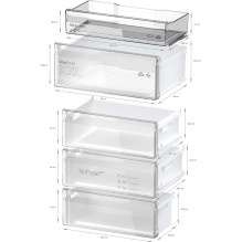 Bosch Serie 4 KGN49OCAF šaldytuvas-šaldiklis Laisvai pastatomas 311 LA Antracito spalvos Bosch Serie 4 KGN49OCAF šaldytuvas-šaldiklis Laisvai pastatomas 311 LA Antracito spalvos