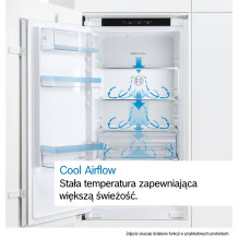 Bosch Serie 4 KBN96VFE0 šaldytuvas-šaldiklis, įmontuojamas, 383 LE, baltas