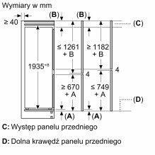 „Bosch Serie 2 KIN96NSE0“ šaldytuvas-šaldiklis, įmontuojamas, 290 LE, baltas „Bosch Serie 2 KIN96NSE0“ šaldytuvas-šaldiklis, įmontuojamas, 290 LE, baltas