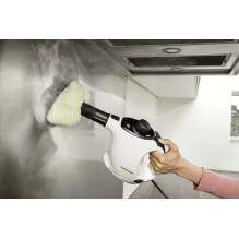 Kärcher SC 1 EasyFix nešiojamas garinis valytuvas, 1200 W, juoda, balta