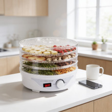 Esperanza EKD003 food dehydrator Transparent, White 250 W Esperanza EKD003 food dehydrator Transparent, White 250 W