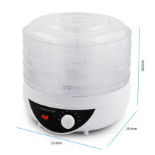 Esperanza EKD002 maisto džiovyklė juoda, permatoma, balta 250 W Esperanza EKD002 maisto džiovyklė juoda, permatoma, balta 250 W