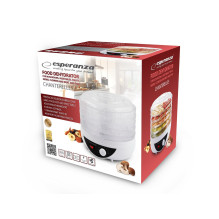 Esperanza EKD002 food dehydrator Black,Transparent,White 250 W Esperanza EKD002 food dehydrator Black,Transparent,White 250 W