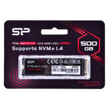 „Silicon Power UD90 M.2 500 GB PCI Express 4.0 3D NAND NVMe“ atmintis