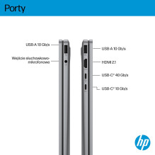 HP OmniBook X Flip Next Gen AI 14-fk0020nw Copilot+ PC 2-in-1 14", AMD Ryzen AI 5 340, 2K touchscreen, 16 GB LPDDR5