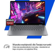 HP OmniBook X Flip Next Gen AI 14-fk0020nw Copilot+ PC 2-in-1 14", AMD Ryzen AI 5 340, 2K touchscreen, 16 GB LPDDR5