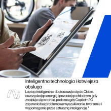 HP OmniBook X Flip Next Gen AI 14-fk0020nw Copilot+ PC 2-in-1 14", AMD Ryzen AI 5 340, 2K touchscreen, 16 GB LPDDR5