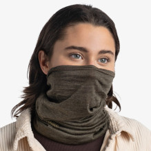 BUFF MERINO LIGHTWEIGHT daugiafunkcis įtvaras suaugusiems SOLID BARK BUFF MERINO LIGHTWEIGHT daugiafunkcis įtvaras suaugusiems SOLID BARK