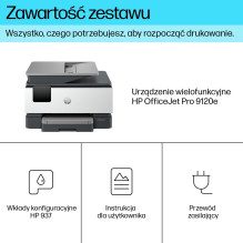 HP OfficeJet Pro 9120e daugiafunkcis spausdintuvas Terminis rašalinis spausdintuvas A4 4800 x 1200 DPI 22 ppm „Wi-Fi“