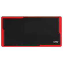 Tapis de souris Nitro Concepts DM12 Deskmat – XXL (Noir / Rouge) Tapis de souris Nitro Concepts DM12 Deskmat – XXL (Noir / Rouge)