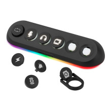 Streamplify HUB DECK 5, 4x USB 3.0, 1x USB 2.0, RGB, 12V, EU-Netzkabel - schwarz Streamplify HUB DECK 5, 4x USB 3.0, 1x USB 2.0, RGB, 12V, EU-Netzkabel - schwarz