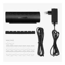 Streamplify HUB CTRL 7, 7x A tipo USB 3.0, RGB, 12V, EU-Netzkabel – schwarz