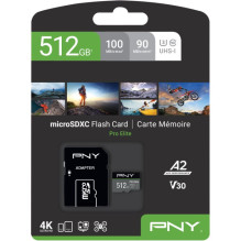 CARD Micro XC Card 512GB PNY Pro Elite retail