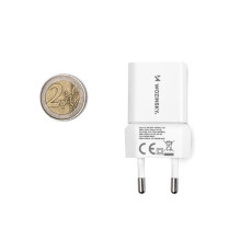 Wozinsky Wozinsky CMWCW 20W USB-C / USB-A wall charger - white