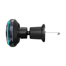 Wozinsky Wozinsky WCT5-Q6S2Y Car Holder with Qi / MagSafe 15W Inductive Charger for Ventilation Grill with Fan - Black