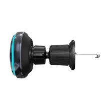 Wozinsky Wozinsky WCT5-Q6S2Y Car Holder with Qi / MagSafe 15W Inductive Charger for Ventilation Grill with Fan - Black