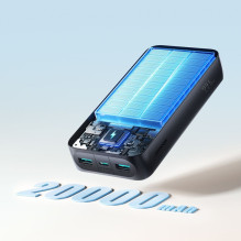 Joyroom Joyroom JR-PBF14 Pro Powerbank 22.5W 20000mAh with Digital Display 2x USB-A 1x USB-C - Black