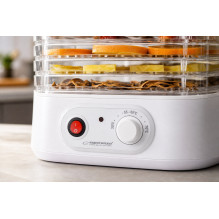 Esperanza EKD004 Food dehydrator,Transparent,White 250 W